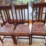 Dining chairs - antiques Image 7