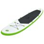 Inflatable Stand Up Paddle Board Set Green and White Image 2