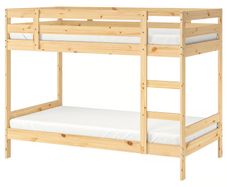 IKEA MYDAL Bunk bed frame, pine