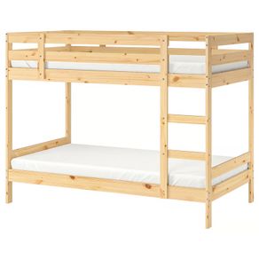 IKEA MYDAL Bunk bed frame, pine