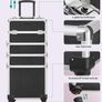 Professional Makeup Trolley Case with Lock & Wheels Image 10