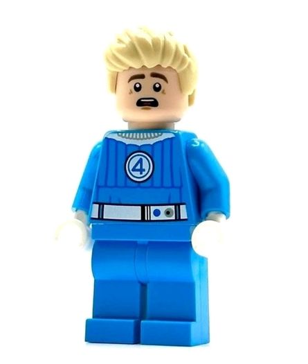 Lego JOHNNY STORM Minifigure Lego Fantastic Four Minifigure