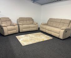 New 3+2+1 Fabric Recliner Sofas FREE DELIVERY