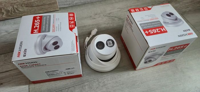 Hikvision 8MP (4K) Network Turret Camera (x2)