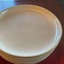 DENBY New REDUCED.  6 dinner plates and 6 luncheon plates in Linen coupe . All new and unused Image 10