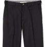 New Amazon Essentials Men's Classic-Fit Expandable-Waist Flat-Front Dress Trousers in black Image 2