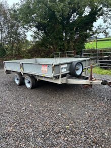 12x6 Hudson dropside trailer