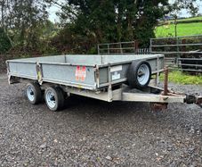 12x6 Hudson dropside trailer