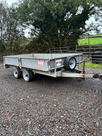 12x6 Hudson dropside trailer