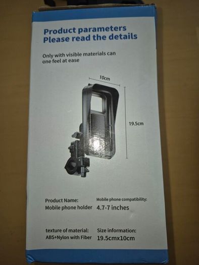 motorcycle waterproof phone holder