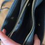 michael kors handbag black leather crossbody Image 6