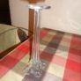 Vintage Glass Pillars x 4 for Sale Image 4