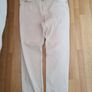 brand new open end jeans size 22 zip fly cream Image 2