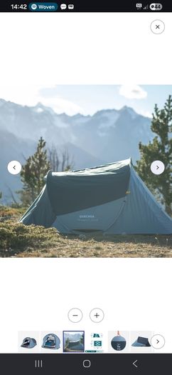 pop up tent decathlon quechua 2 person 2 second tent