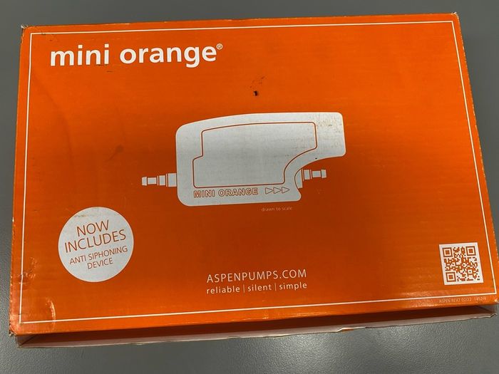 Aspen Pumps Mini Orange Condensate Pump (New)