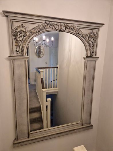 Large Ornate Statement Mirror
