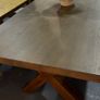 Solid Oak Dining Table 180cm, Ex display Like New Image 9