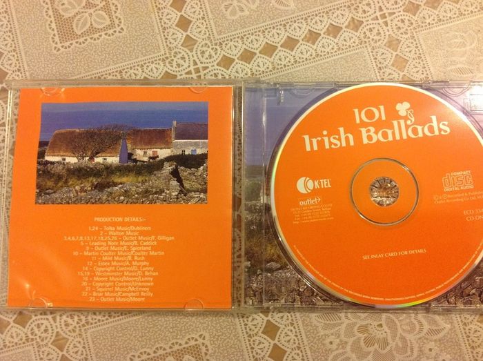 101 Irish Ballads CD 1.
