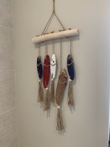 Wooden wall deco