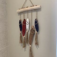 Wooden wall deco