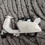 White Motorcycle Image 5