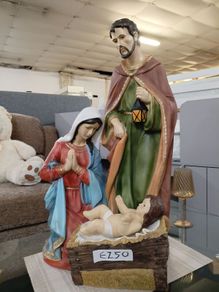 Large Fibreglass Nativity Set
