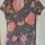 Gina Benotti V-neck grey floral long line top size UK16/18 EU44/46 Postage included Image 4