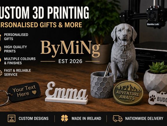 Custom 3D Printing & Personalised Gifts