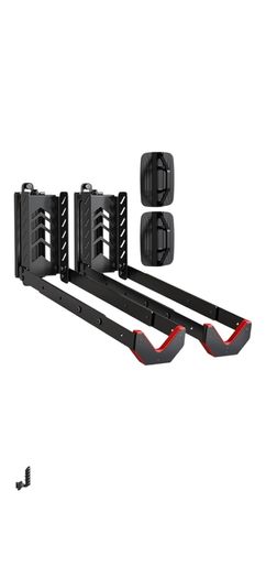 2x monTEK Swivel  Wall Mount Bike Bracket, Heavy Duty