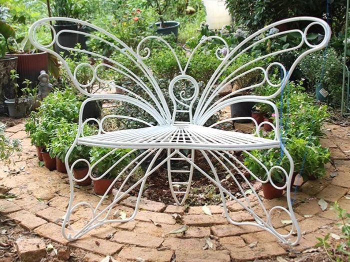 Butterfly garden beach