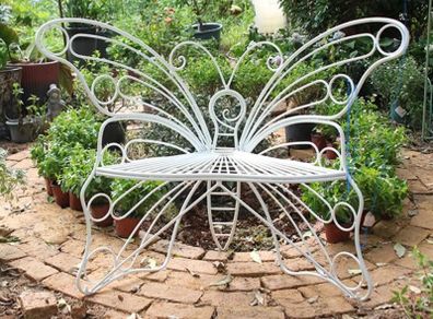 Butterfly garden beach