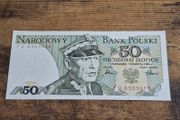 Poland, 50 Zloty 1986 banknote, uncirculated UNC - free standard postage