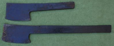 Two 18th C Iron Cleavers
