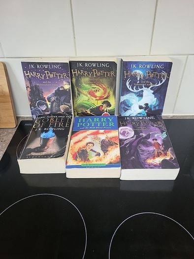 6 books out of Harry Potter series
