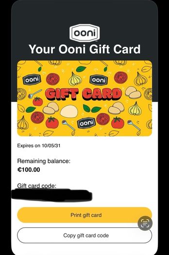 Ooni Pizza Oven & Accessories Vouchers