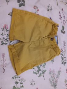 Boy's Primark Musturd Shorts age 3-4 years