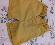Boy's Primark Musturd Shorts age 3-4 years