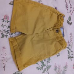 Boy's Primark Musturd Shorts age 3-4 years