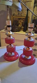 2 x 1970s Italian Retro Lamps