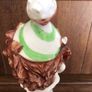 1950s/60s Vintage ceramic Clown musical Decanter "how dry am I " Image 5