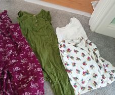 Assorted baby clothes