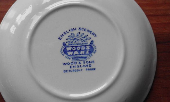 Side Plate (English Scenery Woods Ware)