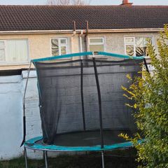 Trampoline with netting