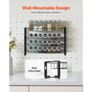 Spice Rack Organizer for Cabinet, 4 Tie Stackable Seasoning Organizer, Spice Jars Kitchen Storage for Countertop Kitchen Pantry Cupboard, 15.8x10.7 in Image 3