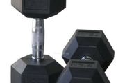 7.5 kg Hex Rubber Dumbells Pair
