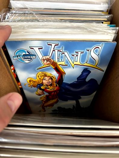 Indie Long Comic Box w 250 Comics for Sale