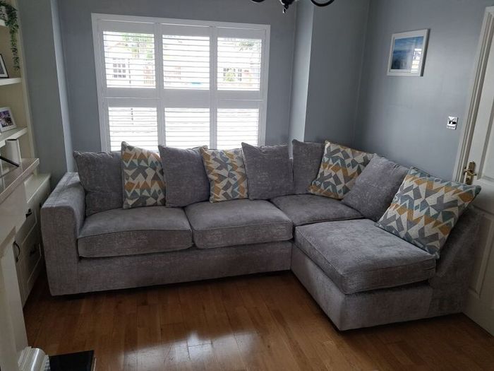 L shaped couch