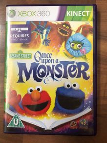 xbox 360 game Once upon a Monster Sesame Street New
