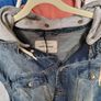 Brand New River Island Mens Hooded Denim Jacket - Size XXL Image 6
