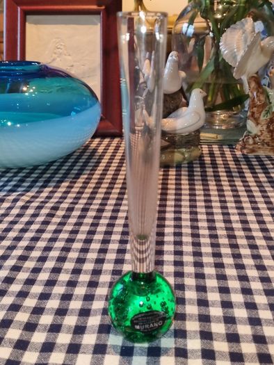 Murano glass vase